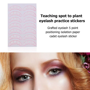 Eyelash Graft Positioning Stickers with Wide Scope of Application Simplicity Patch Lashes Extension Practice Training Pads
Eyelash Graft Positioning Stickers with Wide Scope of Application Simplicity Patch Lashes Extension Practice Training Pads