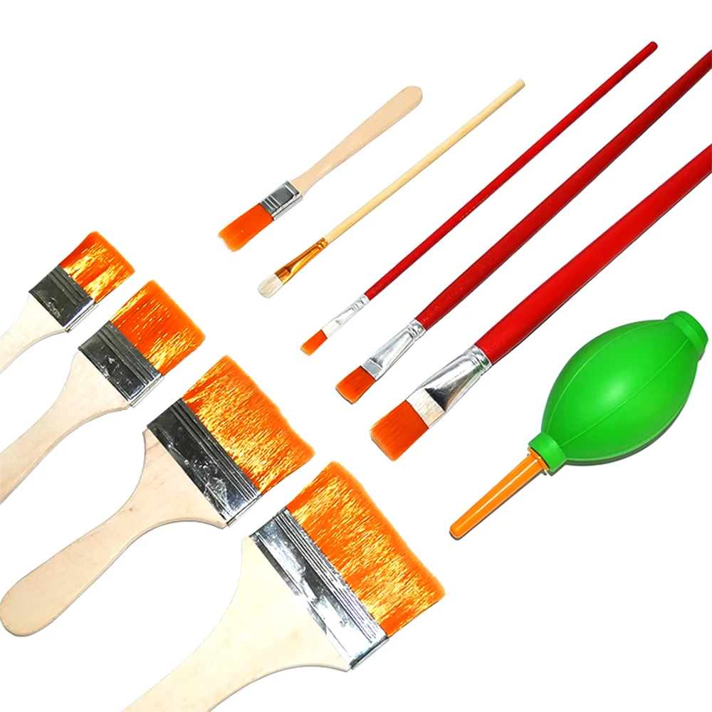High Quality Brush Anti-static Soft BGA Brush Kit Mobile Phone Repair Circuit Board Motherboard Cleaning Tools Brushes 
High Quality Brush Anti-static Soft BGA Brush Kit Mobile Phone Repair Circuit Board Motherboard Cleaning Tools Brushes