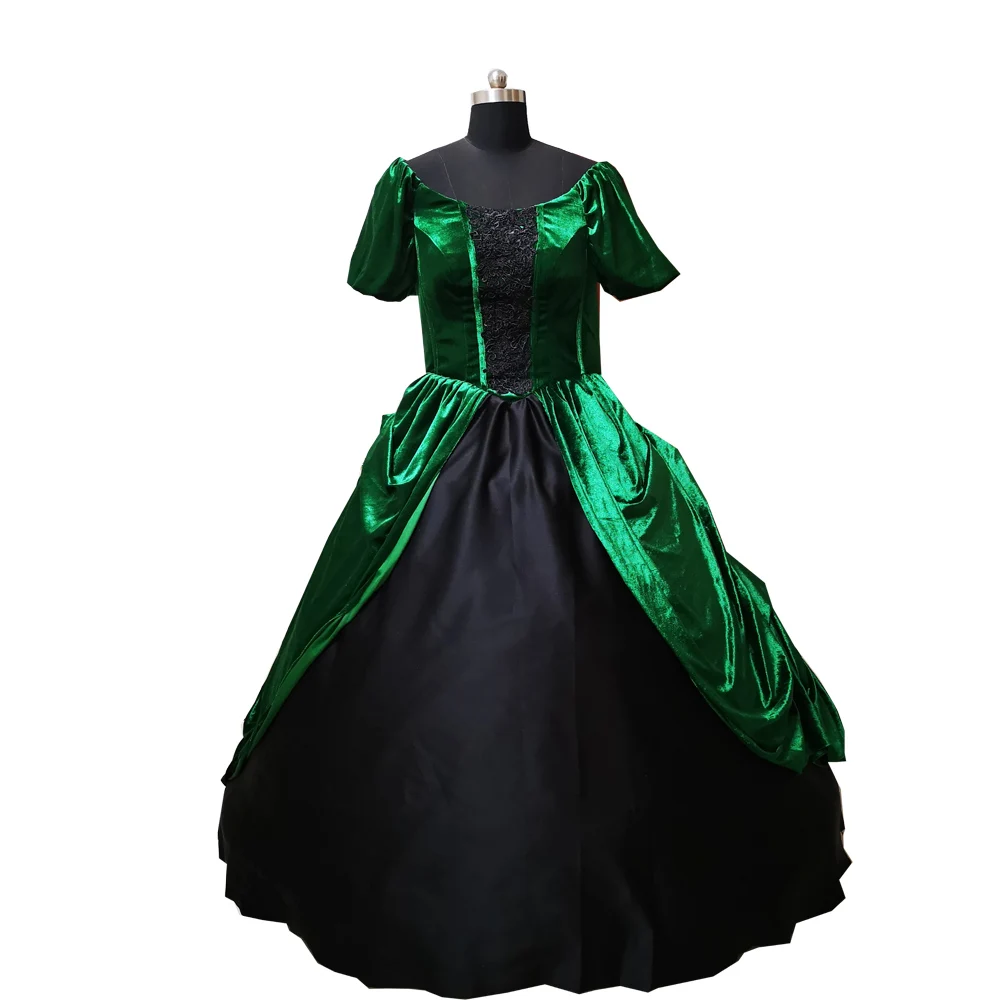 2020 New green victorian Halloween Cosplay dress Colonial Georgian Renaissance Gothic Historical dress D-367
2020 New green victorian Halloween Cosplay dress Colonial Georgian Renaissance Gothic Historical dress D-367