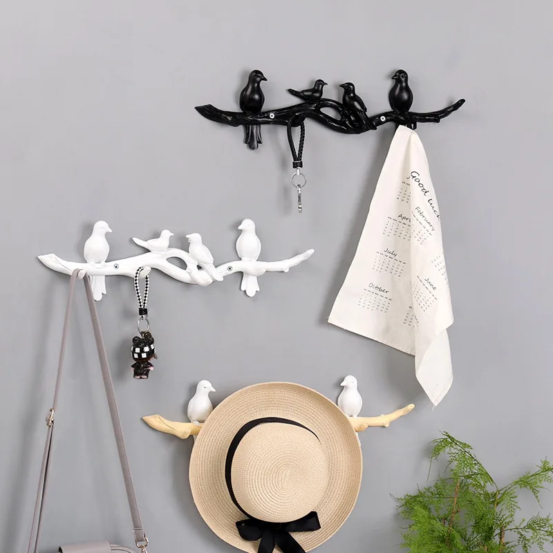Wooden Resin Iron Bird Wall Hanger Hook Decorative Rack Clothes Hat Key Bags Towel Handbag Organizer Home Room Bathroom Decor
Wooden Resin Iron Bird Wall Hanger Hook Decorative Rack Clothes Hat Key Bags Towel Handbag Organizer Home Room Bathroom Decor