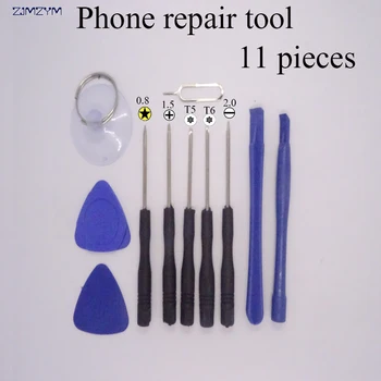11 in 1 Mobile Phone Repairing Tool Kit Spudger Pry Opening Tool LCD Repair Tools with 0.8MM\T6\T5\1.5MM screwdrivers for Iphone
11 in 1 Mobile Phone Repairing Tool Kit Spudger Pry Opening Tool LCD Repair Tools with 0.8MM\T6\T5\1.5MM screwdrivers for Iphone