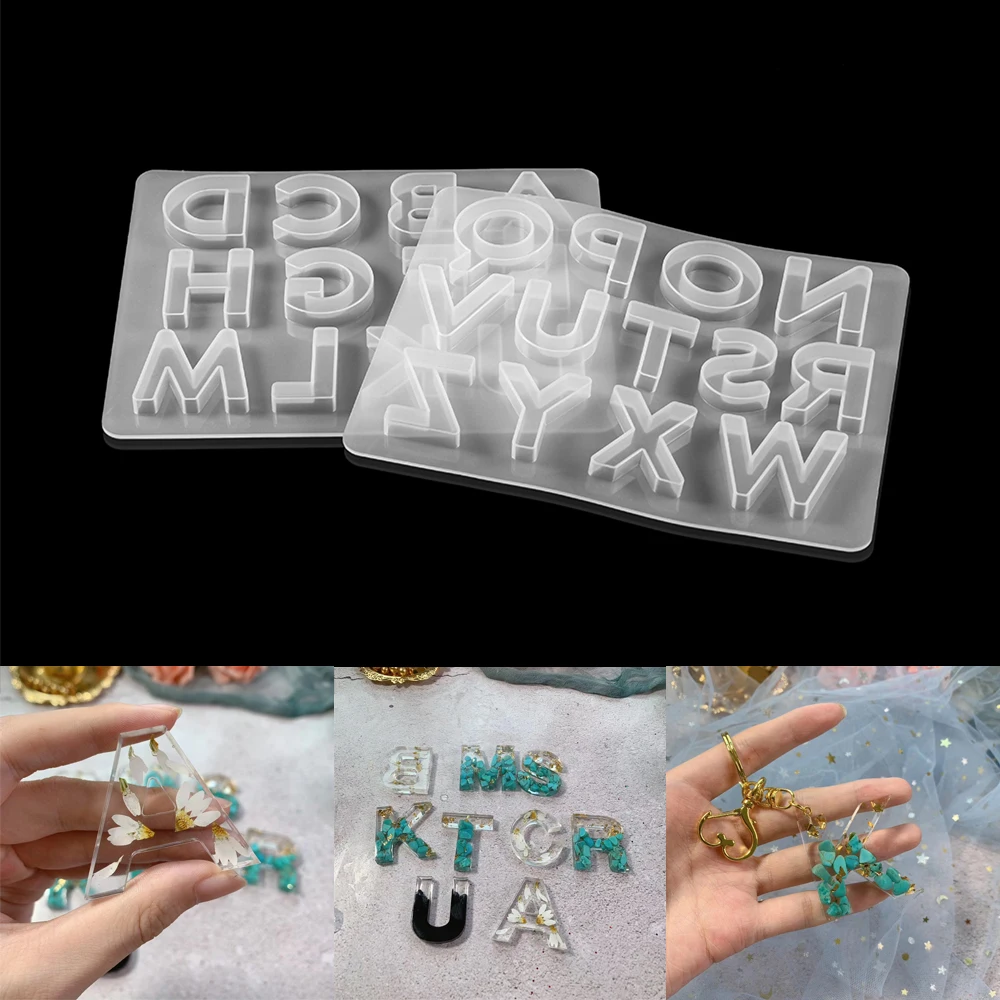 Uppercase Letter Silicone Mold Epoxy Resin Art Capital Letter Soft Mold UV Resin Alphabet A To Z Mold For DIY Jewelry Resin Mold
Uppercase Letter Silicone Mold Epoxy Resin Art Capital Letter Soft Mold UV Resin Alphabet A To Z Mold For DIY Jewelry Resin Mold