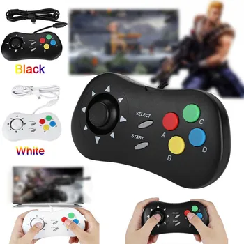 Type C Ergonomic Office Portable Game Joystick Grip Durable Wired Controller Auxiliary Mini Gamepad Console Gift For SNK NeoGeo
Type C Ergonomic Office Portable Game Joystick Grip Durable Wired Controller Auxiliary Mini Gamepad Console Gift For SNK NeoGeo