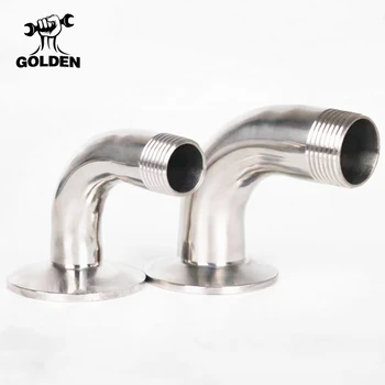 Tri Clamp x BSPT Male 90 Degree Elbow SUS 304 Stainless Steel Sanitary Pipe Fitting Home Brew Beer Wine
Tri Clamp x BSPT Male 90 Degree Elbow SUS 304 Stainless Steel Sanitary Pipe Fitting Home Brew Beer Wine