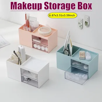 Double layer Large Makeup Holder Nail-Polish Organizer Bathroom Bedroom Storage Box Office Sundries Make Up Container Boxes
Double layer Large Makeup Holder Nail-Polish Organizer Bathroom Bedroom Storage Box Office Sundries Make Up Container Boxes