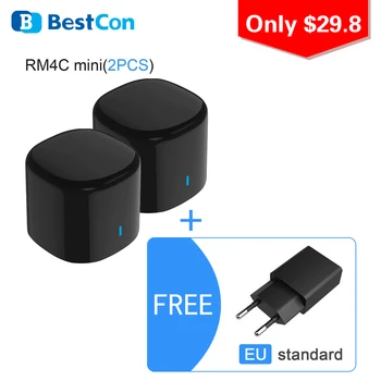 2020 Broadlink RM4C Mini Smart Home Automation WiFi IR Universal Intelligent Remote Controller Work With Alexa Google Home
2020 Broadlink RM4C Mini Smart Home Automation WiFi IR Universal Intelligent Remote Controller Work With Alexa Google Home