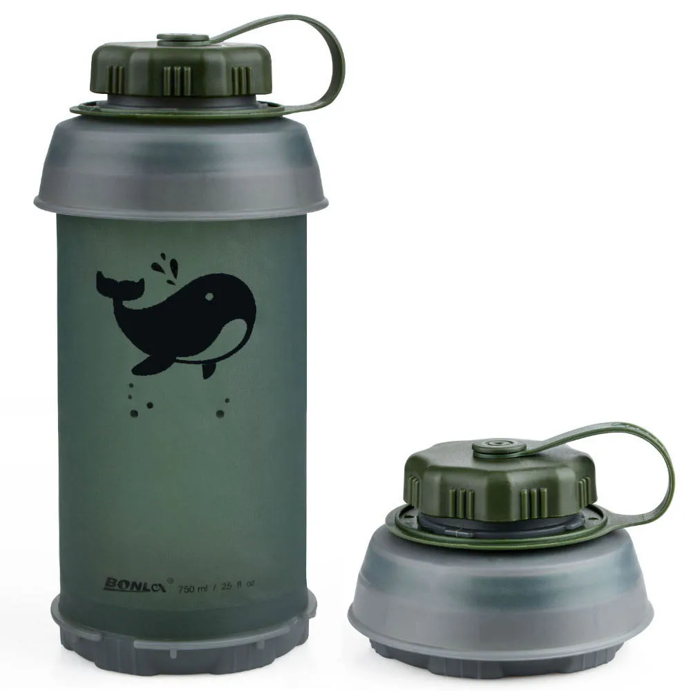 bottle reusable foldable folding lightweight compact for camping