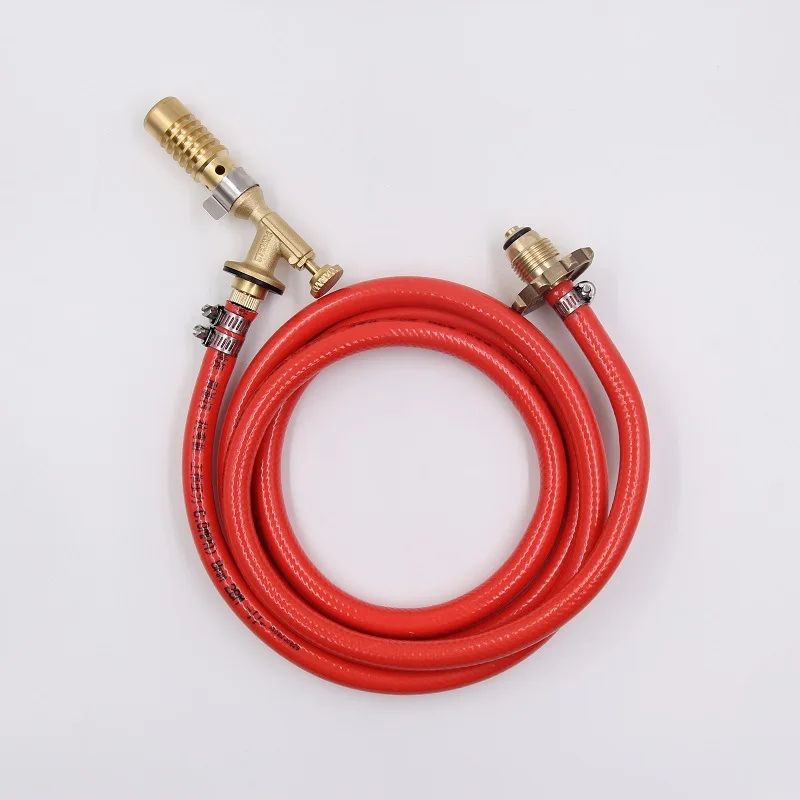 1*Welding Torch With Hose Propane Liquefied Gas Welding Torch US Standard Soldering Tool W/ Hose Durable Tools
1*Welding Torch With Hose Propane Liquefied Gas Welding Torch US Standard Soldering Tool W/ Hose Durable Tools
