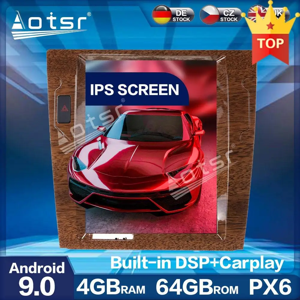 Aotsr 12.1 inch Vertical screen Tesla PX6 Android 9.0 RAM 4GB CARPLAY Car Radio Player For Volkswagen Phaeton Car GPS Navigation
Aotsr 12.1 inch Vertical screen Tesla PX6 Android 9.0 RAM 4GB CARPLAY Car Radio Player For Volkswagen Phaeton Car GPS Navigation