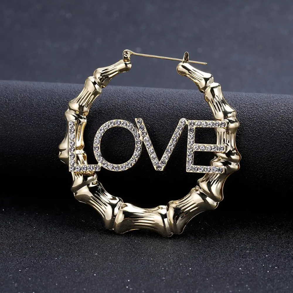 Zciti Custom Bamboo Circle Round Earrings Acrylic Personalized Fashion Show Charming Personalized Iced Out Name Big Name Earring
Zciti Custom Bamboo Circle Round Earrings Acrylic Personalized Fashion Show Charming Personalized Iced Out Name Big Name Earring