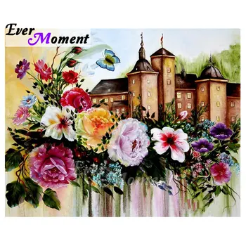 Ever Moment Handmade Canvas Diamond Craft Painting 3D Full Square Drills Beautiful Flowers Art Mosaic Picture Home Decor 5L724 
Ever Moment Handmade Canvas Diamond Craft Painting 3D Full Square Drills Beautiful Flowers Art Mosaic Picture Home Decor 5L724