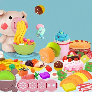 Cartoon Pig Noodles Machine Child Pretend Role Play Simulated Kitchen Pasta Machine Kit Classic Kids Educational Toys
Cartoon Pig Noodles Machine Child Pretend Role Play Simulated Kitchen Pasta Machine Kit Classic Kids Educational Toys