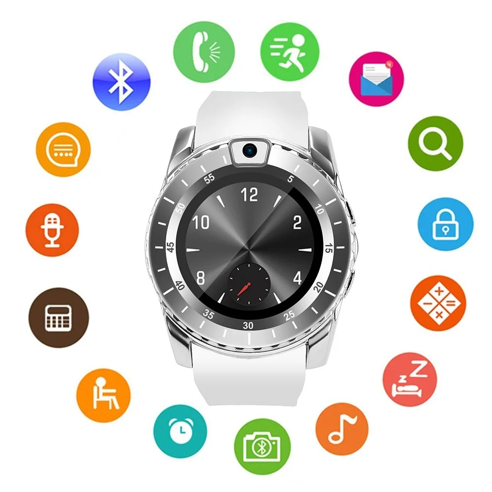 V8 plus Bluetooth Smart Watch Health Tracker Bracelet Sport Watch Support Fitness Tracker GPS Remote Camera TF SIM Card for IOS
V8 plus Bluetooth Smart Watch Health Tracker Bracelet Sport Watch Support Fitness Tracker GPS Remote Camera TF SIM Card for IOS