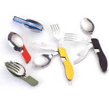 Hancent Outdoor Folding Combined Camping Knife Fork And Spoon Set Portable Multifunctional Tableware Combination
Hancent Outdoor Folding Combined Camping Knife Fork And Spoon Set Portable Multifunctional Tableware Combination
