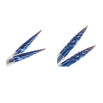 Carbide Rotary Drill Bit Blue Nano-Coated Single Double Flute Tool 20pcs/Set Woodwen Working Accessoreis
Carbide Rotary Drill Bit Blue Nano-Coated Single Double Flute Tool 20pcs/Set Woodwen Working Accessoreis