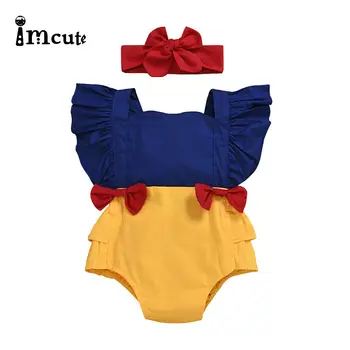 Imcute Baby Spring Autumn Clothing Newborn Infant Kids Girls Clothes Cotton Bow-knot Button Ruffled Jumpsuit Bodysuit Headband
Imcute Baby Spring Autumn Clothing Newborn Infant Kids Girls Clothes Cotton Bow-knot Button Ruffled Jumpsuit Bodysuit Headband