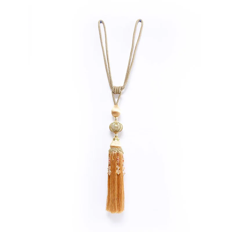 New Gold Silk Ball Curtain Tassel Hanging Ball Curtain Roman Rod Hanging Ball Curtain Accessories
New Gold Silk Ball Curtain Tassel Hanging Ball Curtain Roman Rod Hanging Ball Curtain Accessories