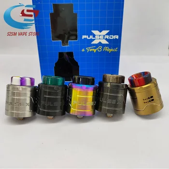 

Pulse X BF RDA Replaceable Dripping Atomizers 22mm Vape Vapor tank Vertical Build Deck for 510 Thread Mech Mods vs Zeus X rda