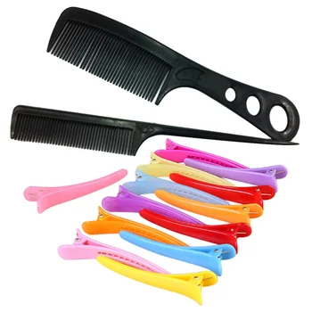 52pcs Hairdressing Tool Set Sturdy Durable Haircutting Combs Haircut Tools Partition Clamp for Salon
52pcs Hairdressing Tool Set Sturdy Durable Haircutting Combs Haircut Tools Partition Clamp for Salon