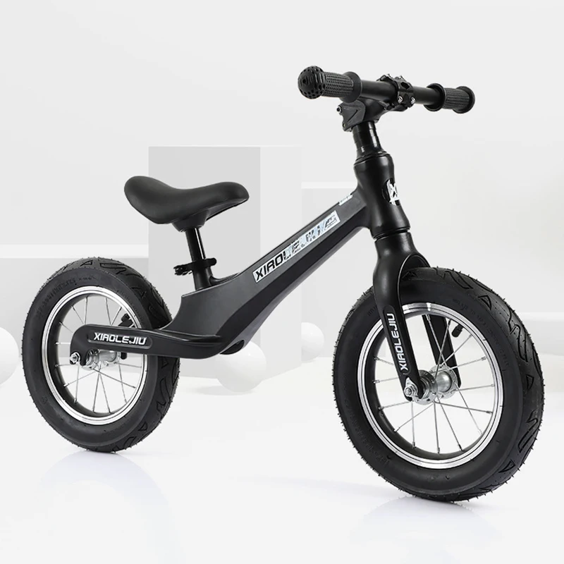 

Kids Balance Bike No Pedals Height Adjustable Children Bicycle Riding Walking Learning Scooter One-piece Frame For 3-7 Years Old