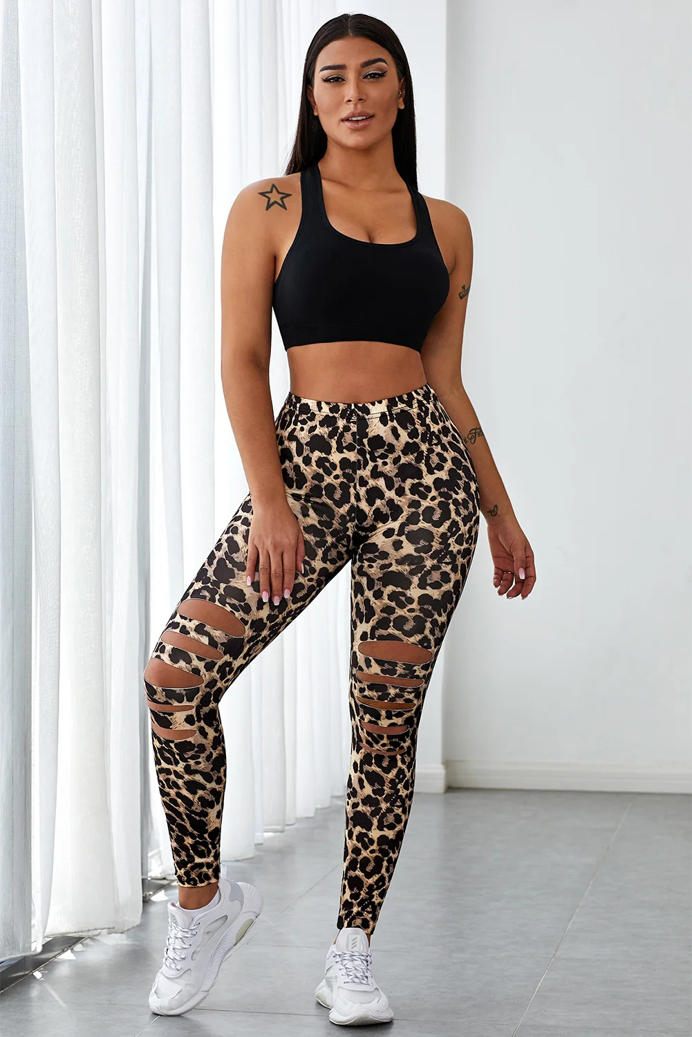 Printed High Quality Sexy Woman Fitness Black High Waist Tights Scrunch Butt Gym Seamless Leggings
Printed High Quality Sexy Woman Fitness Black High Waist Tights Scrunch Butt Gym Seamless Leggings