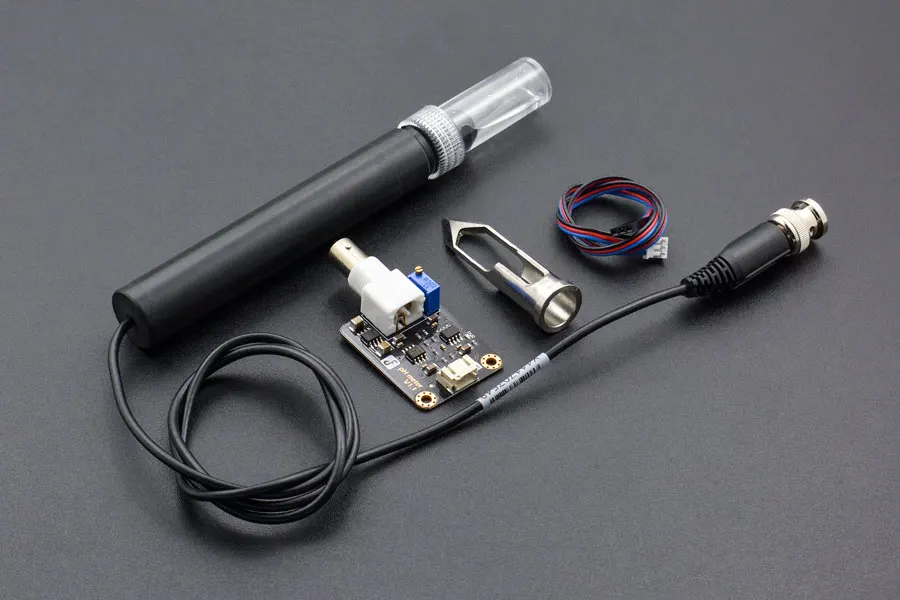 Почвенная пища Arduino pH электрод Датчик sharp head probe TESTER METER testing kit для semisolid