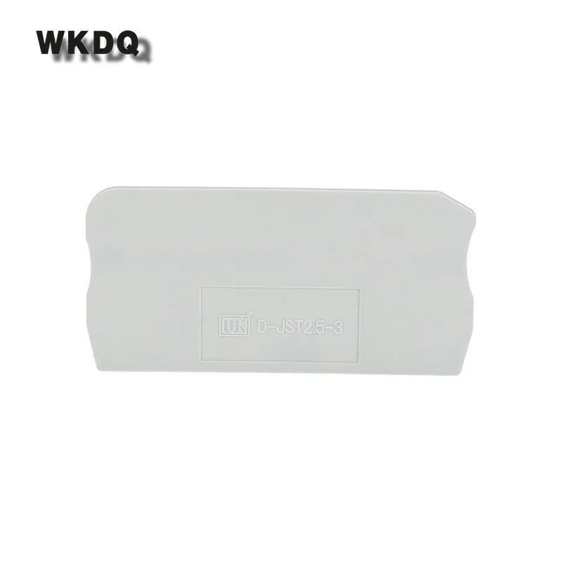D-ST2.5-3 End Cover Phoenix ST Series Din Rail Terminal Blocks End Cover plate L61/H29.5/W2.2mm Connector
D-ST2.5-3 End Cover Phoenix ST Series Din Rail Terminal Blocks End Cover plate L61/H29.5/W2.2mm Connector