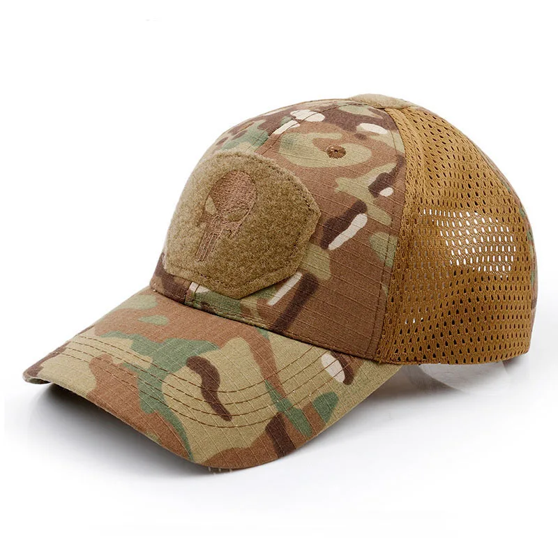 Skull Multicam Operator Baseball Cap Men Summer Breathable Mesh Army Camouflage Male Cap Hunting Camo Dad Hats
Skull Multicam Operator Baseball Cap Men Summer Breathable Mesh Army Camouflage Male Cap Hunting Camo Dad Hats