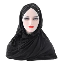 Women Jersey Scarf Soft Plain Cotton Instant Hijab Shawls and Wraps foulard femme muslim Hijabs Ready To Wear Headscarf
Women Jersey Scarf Soft Plain Cotton Instant Hijab Shawls and Wraps foulard femme muslim Hijabs Ready To Wear Headscarf