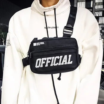Men Chest Bag Small Tactical Chest Rig Hip-hop Vest Bag Outdoor Streetwear Chest Bags For Men Waist Pack Kanye
Men Chest Bag Small Tactical Chest Rig Hip-hop Vest Bag Outdoor Streetwear Chest Bags For Men Waist Pack Kanye