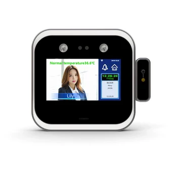 Wrist Temperature Measurement Detector Face Password Biometric Intelligent Face Recognition Attendance Machine with 5.0 Inch
Wrist Temperature Measurement Detector Face Password Biometric Intelligent Face Recognition Attendance Machine with 5.0 Inch