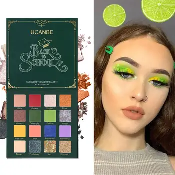 16 Colors Eyeshadow Palette Pressed Glitter Shimmer Matte Eyeshadow Pigment Eyes Makeup Cosmetics
16 Colors Eyeshadow Palette Pressed Glitter Shimmer Matte Eyeshadow Pigment Eyes Makeup Cosmetics