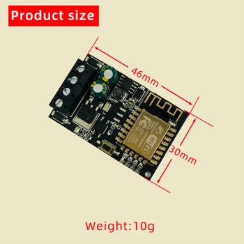ESP-12F WIFI mobile phone remote controller module 5v-36v smart home phone APP
ESP-12F WIFI mobile phone remote controller module 5v-36v smart home phone APP