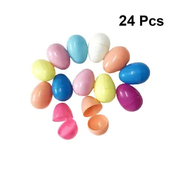 24pcs Easter Egg Durable Artificial Plastic Colorful Easter Egg Open Egg Toy For Children Kids Friends DIY Craft Toys
24pcs Easter Egg Durable Artificial Plastic Colorful Easter Egg Open Egg Toy For Children Kids Friends DIY Craft Toys
