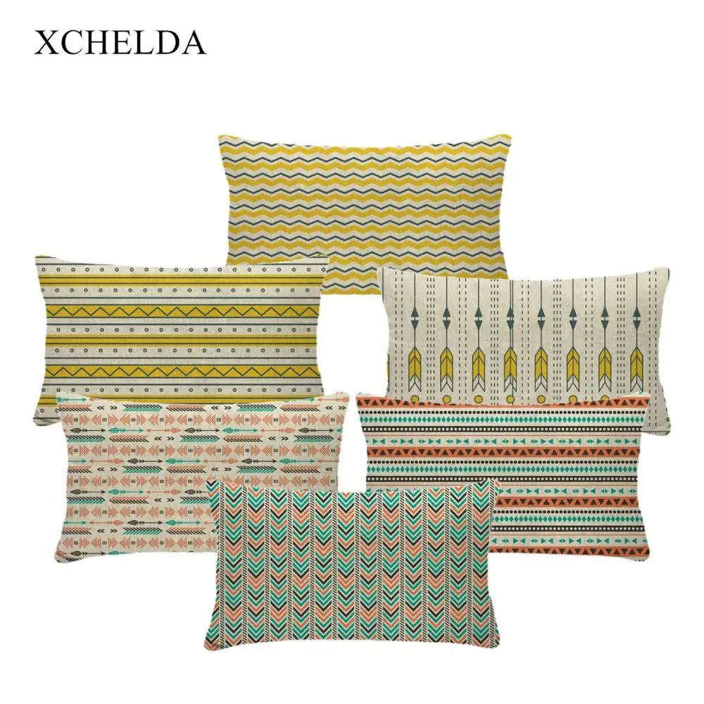 Linen Cushion Cover Boho Ethnic Pattern Bohemian Style 30*50 Throw Pillowcase Home Living Room Decorative Pillow Case
Linen Cushion Cover Boho Ethnic Pattern Bohemian Style 30*50 Throw Pillowcase Home Living Room Decorative Pillow Case