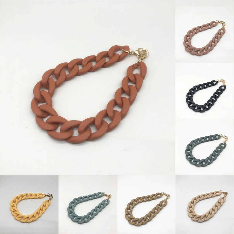 Acrylic Resin Bag Strap With Buckle Shoulder Bag Chain Detachable Clutch Chain Handbag DIY Handle Replacement Bag Accessories
Acrylic Resin Bag Strap With Buckle Shoulder Bag Chain Detachable Clutch Chain Handbag DIY Handle Replacement Bag Accessories