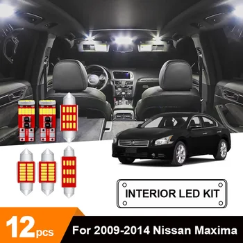 12Pcs White Canbus LED Lamp Interior Dome Map Lights Bulb Kit For 2009-2014 Nissan Maxima License Plate Light
12Pcs White Canbus LED Lamp Interior Dome Map Lights Bulb Kit For 2009-2014 Nissan Maxima License Plate Light