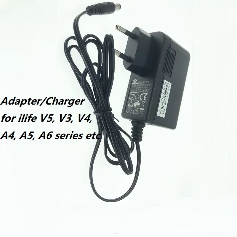 Power Adapter with EU US plug for ILIFE V5s Pro A4s V55 Pro V3s Pro A7 X5 X620 Vacuum Cleaner Charger Replacement Spare Parts
Power Adapter with EU US plug for ILIFE V5s Pro A4s V55 Pro V3s Pro A7 X5 X620 Vacuum Cleaner Charger Replacement Spare Parts