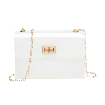 New Hot Sell Women's Fashion PVC Clear Transparent Shoulder Bag Tote Jelly Candy Summer Beach Handbag Messenger Tote Purse Bag
New Hot Sell Women's Fashion PVC Clear Transparent Shoulder Bag Tote Jelly Candy Summer Beach Handbag Messenger Tote Purse Bag