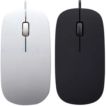 Mini USB Ultra thin USB2.0 wired optical mouse 1200dip 3 button Mice USB for Computer PC Laptop black white Gaming Mouse
Mini USB Ultra thin USB2.0 wired optical mouse 1200dip 3 button Mice USB for Computer PC Laptop black white Gaming Mouse
