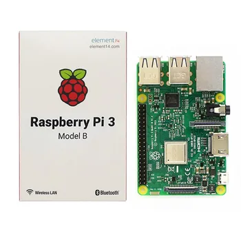 Original Raspberry Pi 3 Model B Board WiFi Bluetooth Motherboard Single Board ComputerCable Adapter
Original Raspberry Pi 3 Model B Board WiFi Bluetooth Motherboard Single Board ComputerCable Adapter