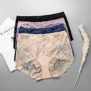 2pcs/Set Transparent Panties Women's Lingerie Sexy Lace Underwear Summer Plus Size Briefs Breathable Underpants Female Intimates
2pcs/Set Transparent Panties Women's Lingerie Sexy Lace Underwear Summer Plus Size Briefs Breathable Underpants Female Intimates