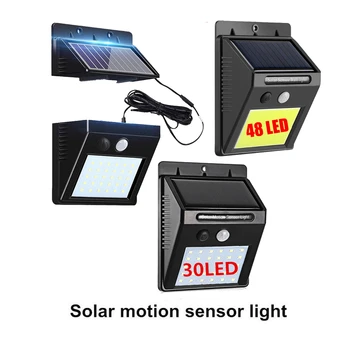 Adjustable Solar Light 48/30 LED PIR Motion Sensor Solar Lamp Three Modes Remote Control Outdoor Garden Street Yard Wall Light i
Adjustable Solar Light 48/30 LED PIR Motion Sensor Solar Lamp Three Modes Remote Control Outdoor Garden Street Yard Wall Light i