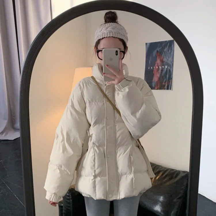 Women Jacket 2020 Autumn and Winter New Korean Style Waist Solid Color Cotton Jacket
Women Jacket 2020 Autumn and Winter New Korean Style Waist Solid Color Cotton Jacket