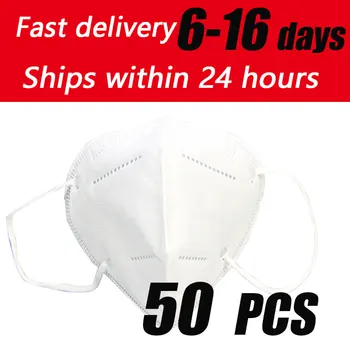 50PCS Reusable KN95 Face Mask Mouth Mask N95 Anti Dust Protective Masks KN95filter FFP2 PM2.5 Filter
50PCS Reusable KN95 Face Mask Mouth Mask N95 Anti Dust Protective Masks KN95filter FFP2 PM2.5 Filter