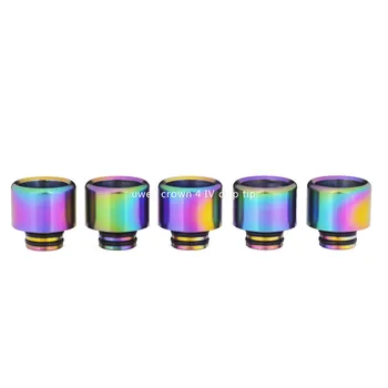 uwell crown 4 IV/Taifun GT3 GT III/wismec amor NS pro drip tip Stainless Steel Rainbow 510 drip tip Replacement
uwell crown 4 IV/Taifun GT3 GT III/wismec amor NS pro drip tip Stainless Steel Rainbow 510 drip tip Replacement