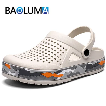 New Men's Sandals Summer Non-slip Men Beach Sandals Clogs Non-slip Mens Sandals Crocks Outdoor Men Water Shoes
New Men's Sandals Summer Non-slip Men Beach Sandals Clogs Non-slip Mens Sandals Crocks Outdoor Men Water Shoes