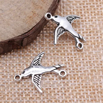 free shipping 81pcs 20x17mm antique silver Bird connector charms diy retro jewelry fit Earring keychain hair card pendant
free shipping 81pcs 20x17mm antique silver Bird connector charms diy retro jewelry fit Earring keychain hair card pendant