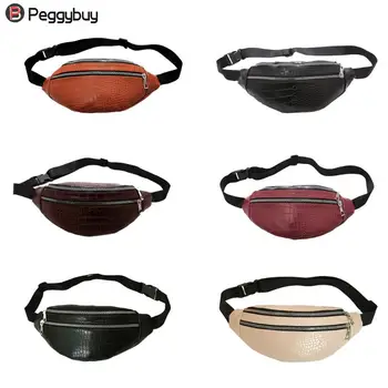 Retro Crocodile Leather Women Waist Bag Pouch Zipper Shoulder Crossbody Chest Pack Ladies Fashion Fanny Pack
Retro Crocodile Leather Women Waist Bag Pouch Zipper Shoulder Crossbody Chest Pack Ladies Fashion Fanny Pack