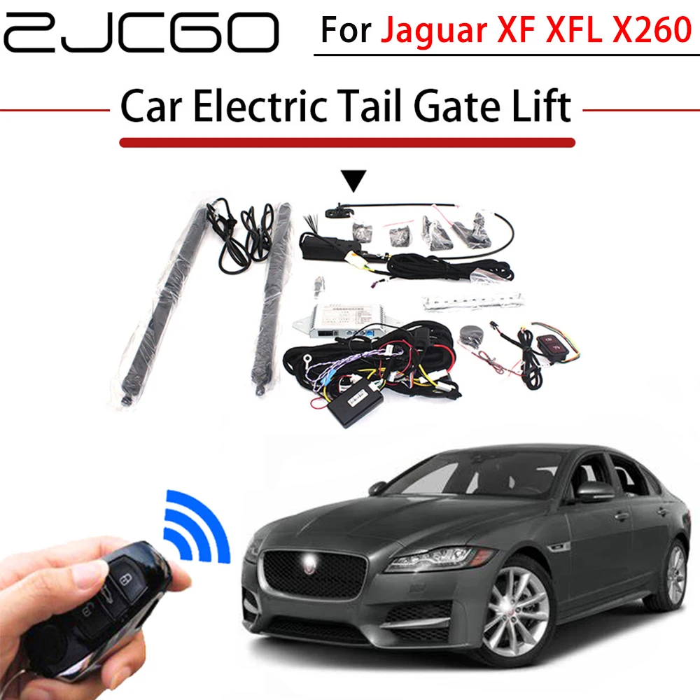 ZJCGO Car Electric Tail Gate Lift Trunk Rear Door Assist System for Jaguar XF XFL X260 2015~2020 Original Car key Remote Control
ZJCGO Car Electric Tail Gate Lift Trunk Rear Door Assist System for Jaguar XF XFL X260 2015~2020 Original Car key Remote Control
